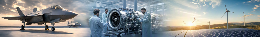 Hintergrundbild 5 Luftfahrt-Industrie-Energie