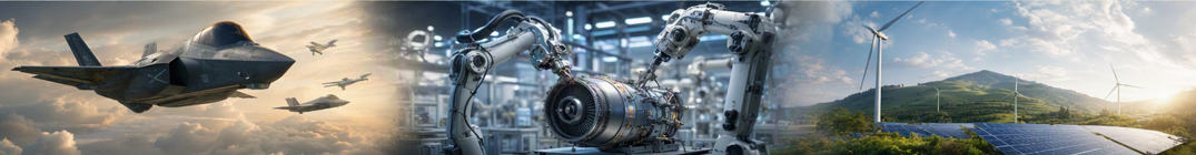 Hintergrundbild 6 Luftfahrt-Industrie-Energie